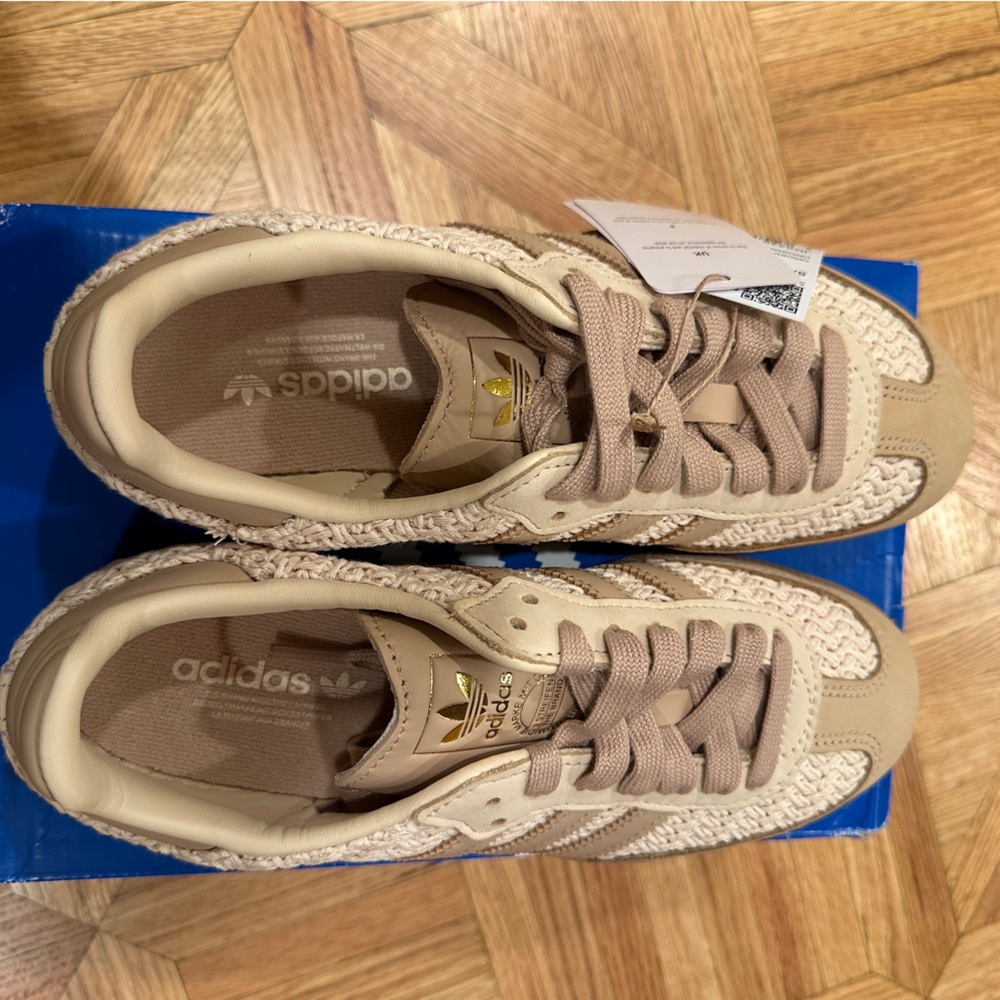 NWT Adidas SAMBA OG in Raffia in EU38/W6.5 - Picture 6 of 8